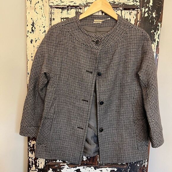 Women’s Max Studio special edition houndstooth jacket. Size 4. - Picture 1 of 10